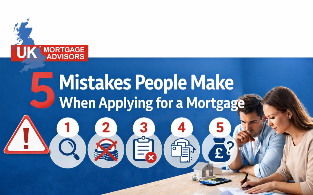 The 5 Biggest Mistakes Made When Applying for a Mortgage